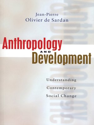cover image of Anthropology and Development